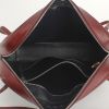 Celine sac à main en cuir box bordeaux - Detail D2 thumbnail