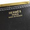 Porte-documents Hermes Quirus en cuir box noir - Detail D4 thumbnail