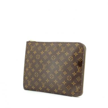 Pochette Louis Vuitton Poche-documents in tela monogram