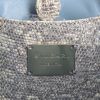 Bulgari Serpenti handbag/clutch in silver python - Detail D4 thumbnail