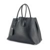 Prada shopping bag in black leather - 00pp thumbnail