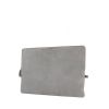 Lanvin pouch in grey suede - 00pp thumbnail