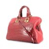 Fendi Chameleon handbag in leather and red crocodile - 00pp thumbnail