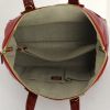 Fendi Chameleon handbag in leather and red crocodile - Detail D3 thumbnail