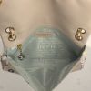 Chanel handbag in powder pink silk - Detail D3 thumbnail