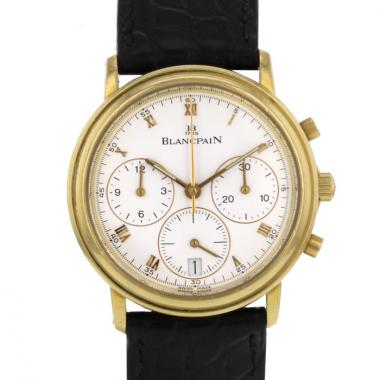 Reloj Blancpain Villeret Chronograph de oro amarillo Circa  2010