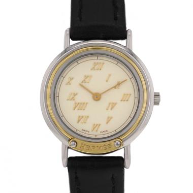 Hermes Météore in gold and stainless steel Circa  2000