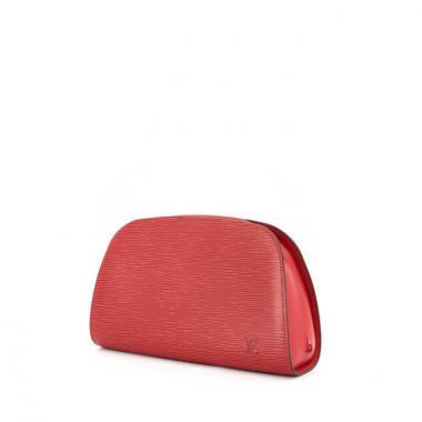 Bolsito de mano Louis Vuitton en cuero Epi rojo