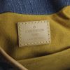 Borsa Louis Vuitton Pleaty in tela denim monogram e pelle naturale - Detail D3 thumbnail