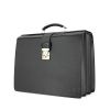 Porte-documents Louis Vuitton en cuir taiga noir - 00pp thumbnail