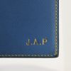 Porte agenda Hermes en cuir epsom bleu et cuir epsom jaune - Detail D3 thumbnail