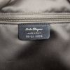 Salvatore Ferragamo handbag in brown, beige and taupe leather - Detail D5 thumbnail
