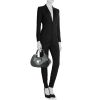 Louis Vuitton Montaigne handbag in black epi leather - Detail D2 thumbnail