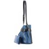 Bolso de mano Louis Vuitton Sac d'épaule en cuero Epi azul y negro - 00pp thumbnail