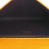 Borsa/pochette Louis Vuitton in pelle Epi gialla - Detail D2 thumbnail