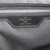 Borsa bisaccia Louis Vuitton in pelle taiga grigio antracite e tela nera - Detail D3 thumbnail