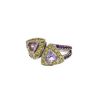 Mauboussin ring in white gold,  amethysts and quartz - 00pp thumbnail