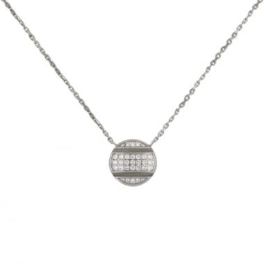 Collier Chaumet Class One en or blanc et diamants