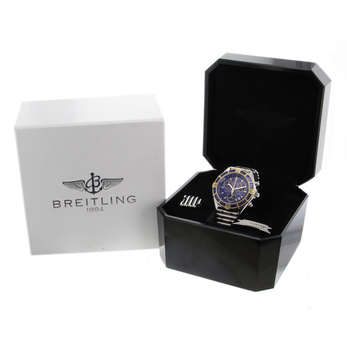 Breitling J.class watch in gold and stainless steel Circa  2000