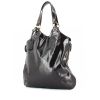 Yves Saint Laurent Tribute handbag in brown patent leather - 00pp thumbnail