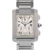 Cartier Tank Française watch in stainless steel Ref:  2303 Circa  2000 - 00pp thumbnail