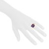 Chaumet Lien large model signet ring in yellow gold and amethyst - Detail D1 thumbnail