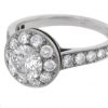 Van Cleef & Arpels ring in platinium and diamonds and in diamond - Detail D3 thumbnail