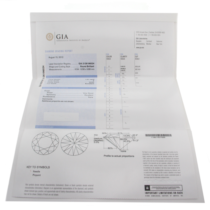 Van Cleef & Arpels ring in platinium and diamonds and in diamond - Detail D4