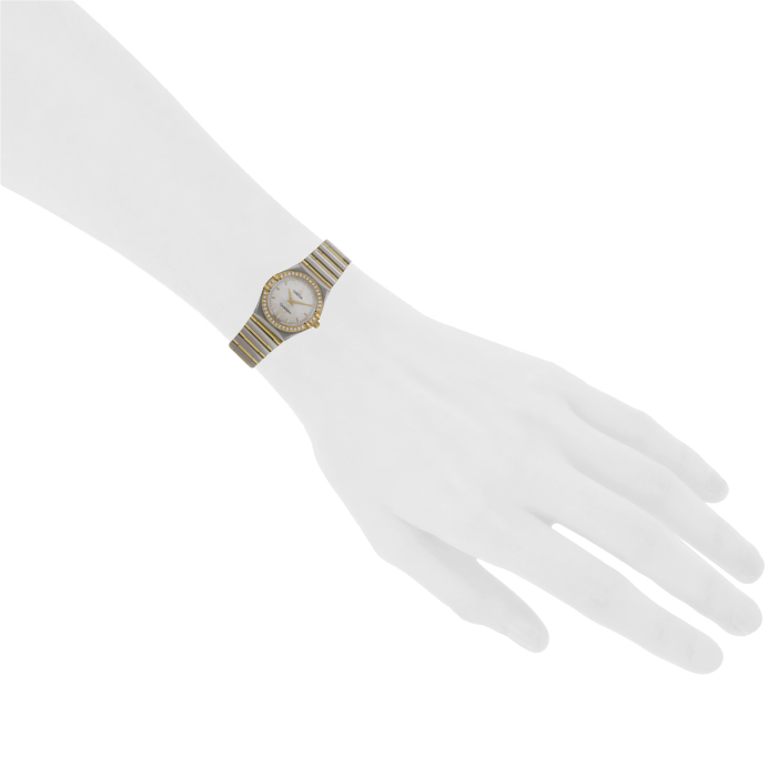Omega Constellation in gold and stainless steel Circa  2000 - Detail D1