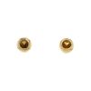Dinh Van small earrings in yellow gold and citrine - 00pp thumbnail