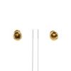 Dinh Van small earrings in yellow gold and citrine - 360 thumbnail