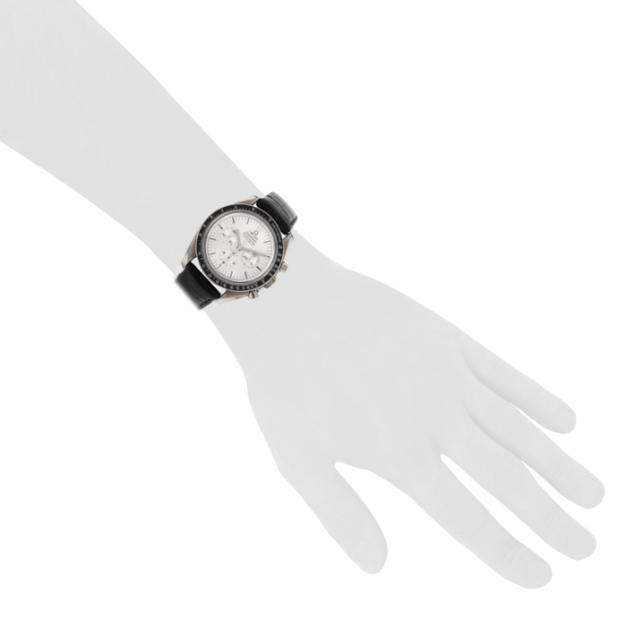 Reloj Omega Speedmaster Apollo de oro gris Circa  1998 - Detail D1