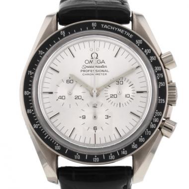 Montre Omega Speedmaster Apollo en or gris Vers  1998