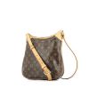 Louis Vuitton beggar's bag in monogram canvas and natural leather - 00pp thumbnail