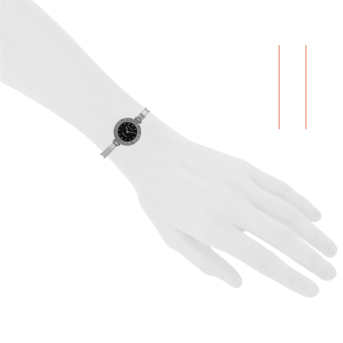 Bulgari B.Zero1 watch in stainless steel Ref: BZ 22 S Circa  2010 - Detail D1