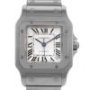 Cartier Santos watch in stainless steel Circa 2010 - 00pp thumbnail
