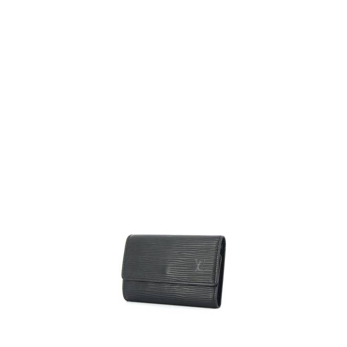 Joli petit porte-monnaie Damier noir et gris Louis Vuitton Zippy
