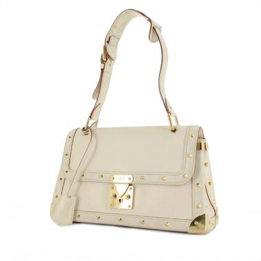 Borsa Talentueux in pelle suhali beige