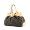 Louis Vuitton Boétie small model handbag in monogram canvas and natural leather - 00pp thumbnail