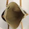 Louis Vuitton Totally handbag in azur damier canvas and natural leather - Detail D2 thumbnail