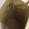 Louis Vuitton Totally handbag in azur damier canvas and natural leather - Detail D3 thumbnail
