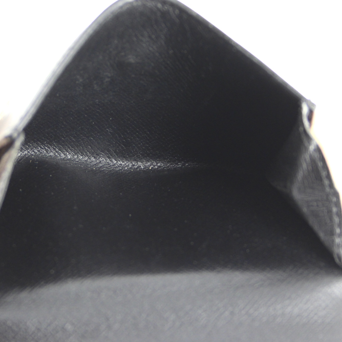 Monedero Louis Vuitton en cuero Epi negro - Detail D4