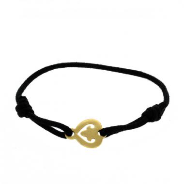 Brazalete O.J. Perrin Légende en oro amarillo