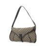 Celine Poulbot handbag in monogram canvas and brown leather - 00pp thumbnail
