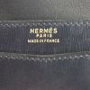 Bolso/bolsito Hermes Lydie en cuero box azul marino - Detail D3 thumbnail