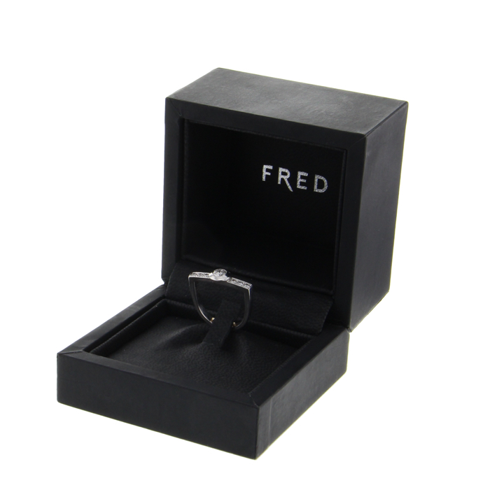 Sortija Lililove Fred en platino y diamantes - Detail D2