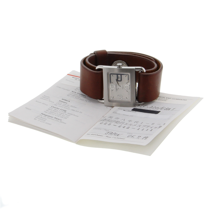 Hermes Barenia in stainless steel Ref : BA1.510 Circa  2005