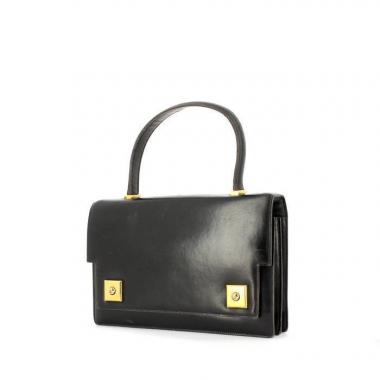 Borsa Hermes Piano in pelle box nera