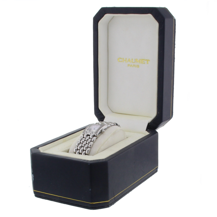 Chaumet Khesis watch in stainless steel Circa  2000 - Detail D2