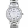 Hermes Clipper watch in stainless steel Ref:  CL6.430 Circa  2000 - 00pp thumbnail